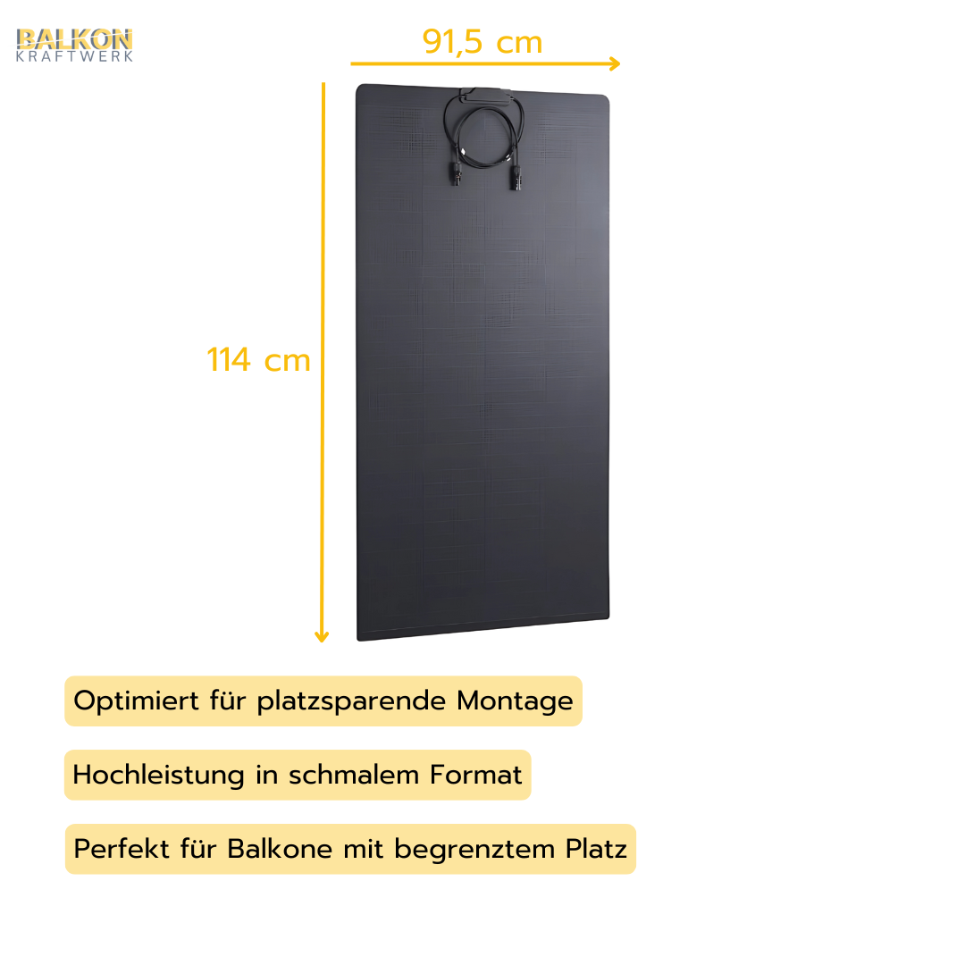 800W Premium Balkonkraftwerk™ – Energieeffizientes Solar-Kit für den Hausgebrauch